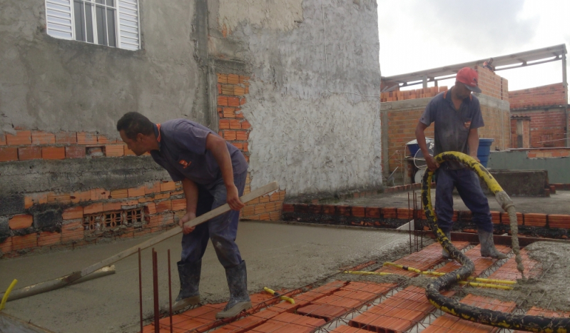 Bombeamento de Concreto de Laje Poá - Bombeamento de Concreto para Laje Industrial