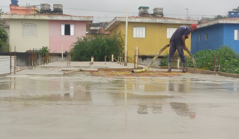 Concretagem de Laje Treliçada Preço Carandiru - Concretagem Convencional