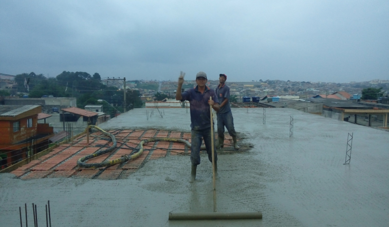 Concretagem para Lajes Preço Ponte Rasa - Concretagem de Pilares