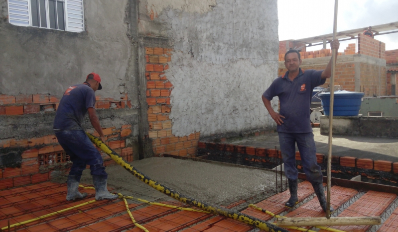 Onde Encontrar Bombeamento de Concreto de Laje Perus - Bombeamento de Concreto para Laje Industrial