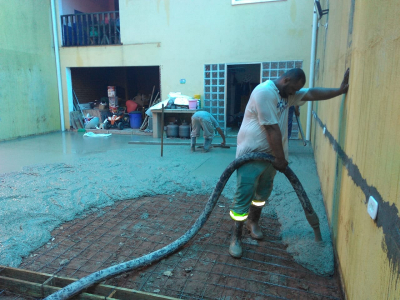 Onde Encontro Bombeamento de Concreto Pneumático para Laje Serra da Cantareira - Bombeamento de Concreto para Laje