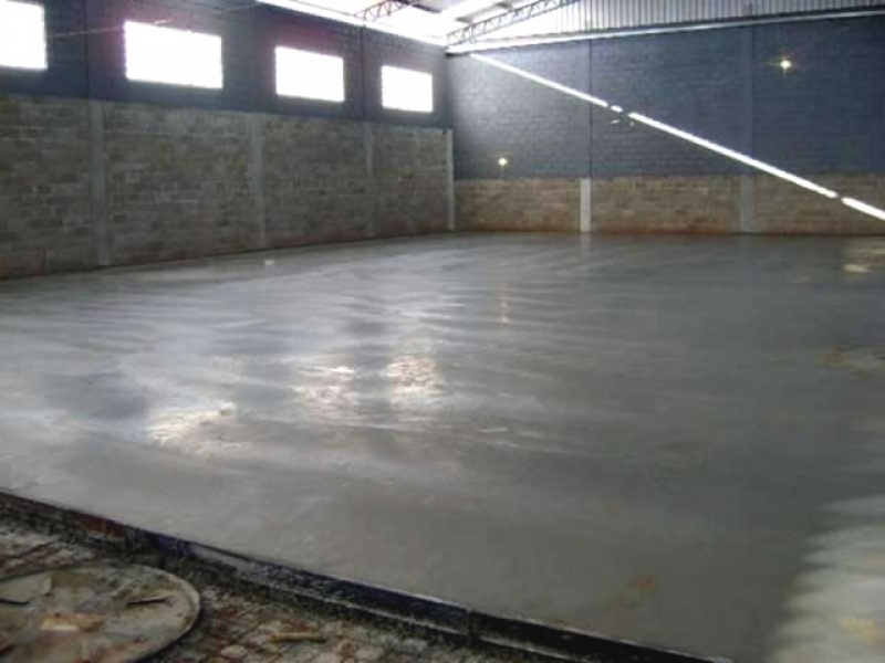 Piso Industrial Concreto Polido Pacaembu - Piso Industrial Autonivelante