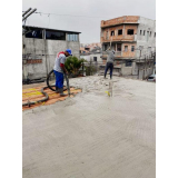 concretagem de piso para garagem descoberta Parque do Carmo