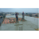 concreto bombeado para laje de casas Aricanduva