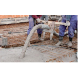 concreto bombeado para laje de industria preço Guararema